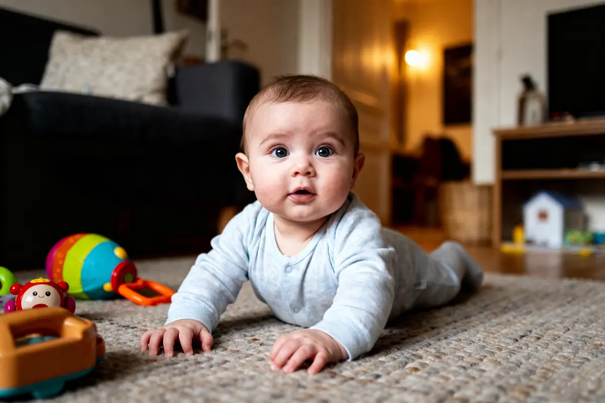À quel âge bébé se retourne-t-il ? Conseils essentiels !