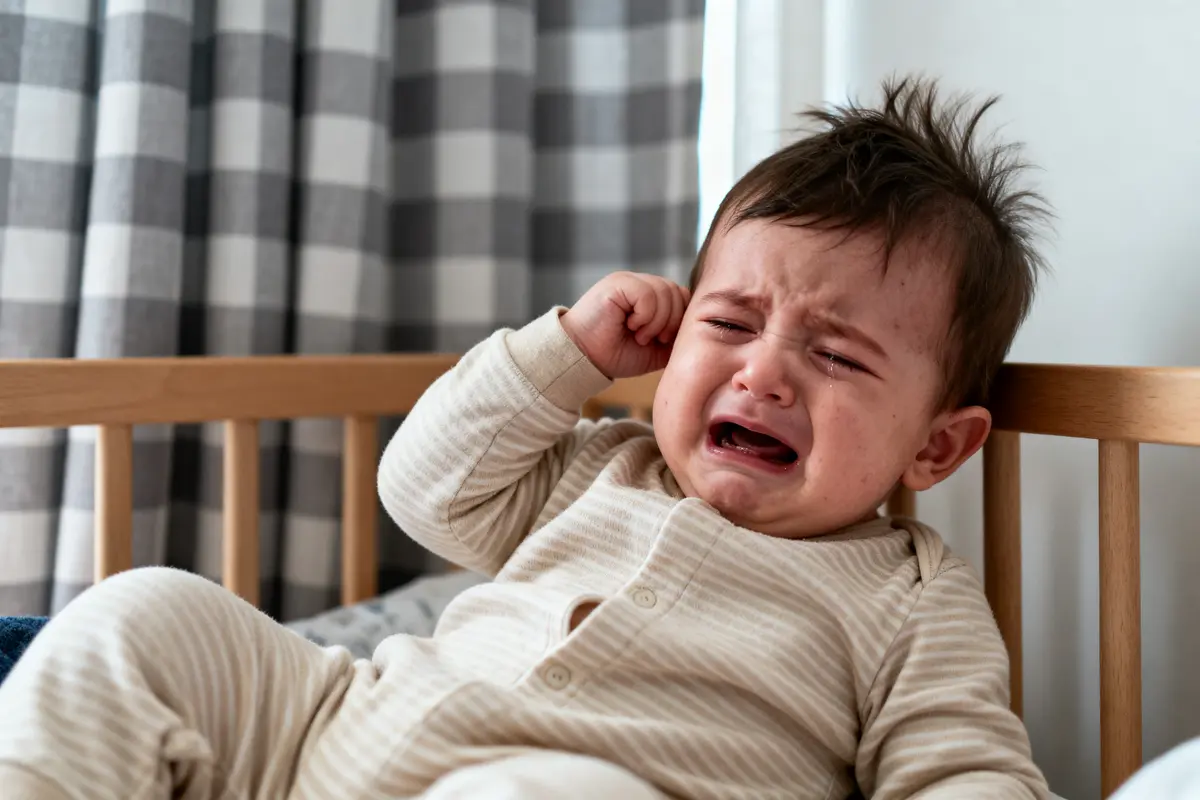 Symptômes de l’otite chez un bébé : Comment les reconnaître ?